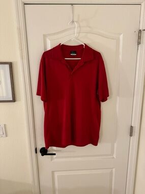Nike Men's Red Polo Shirt